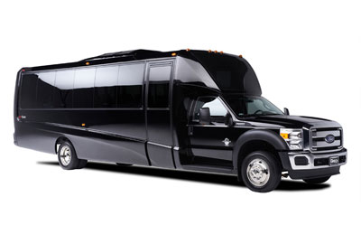 Ford F550 bus - the most popular charter bus in San Francisco